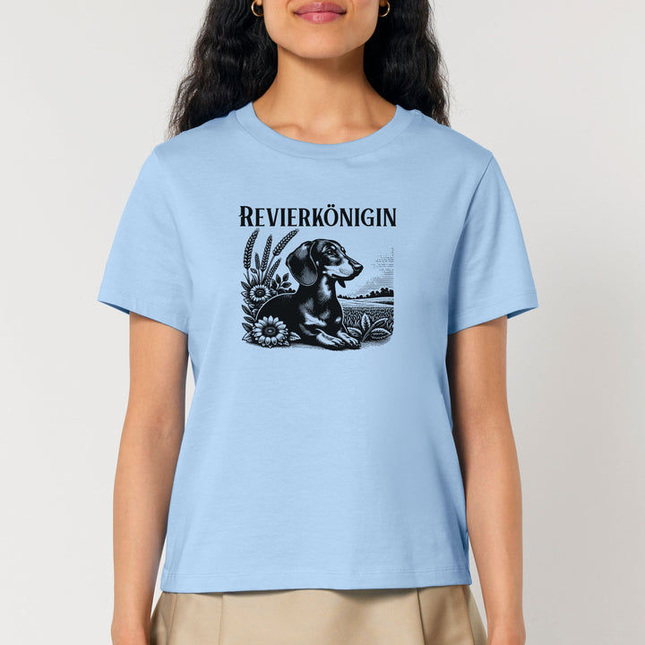 Revierkönigin (Kurzhaar) - Bio Frauen T-Shirt