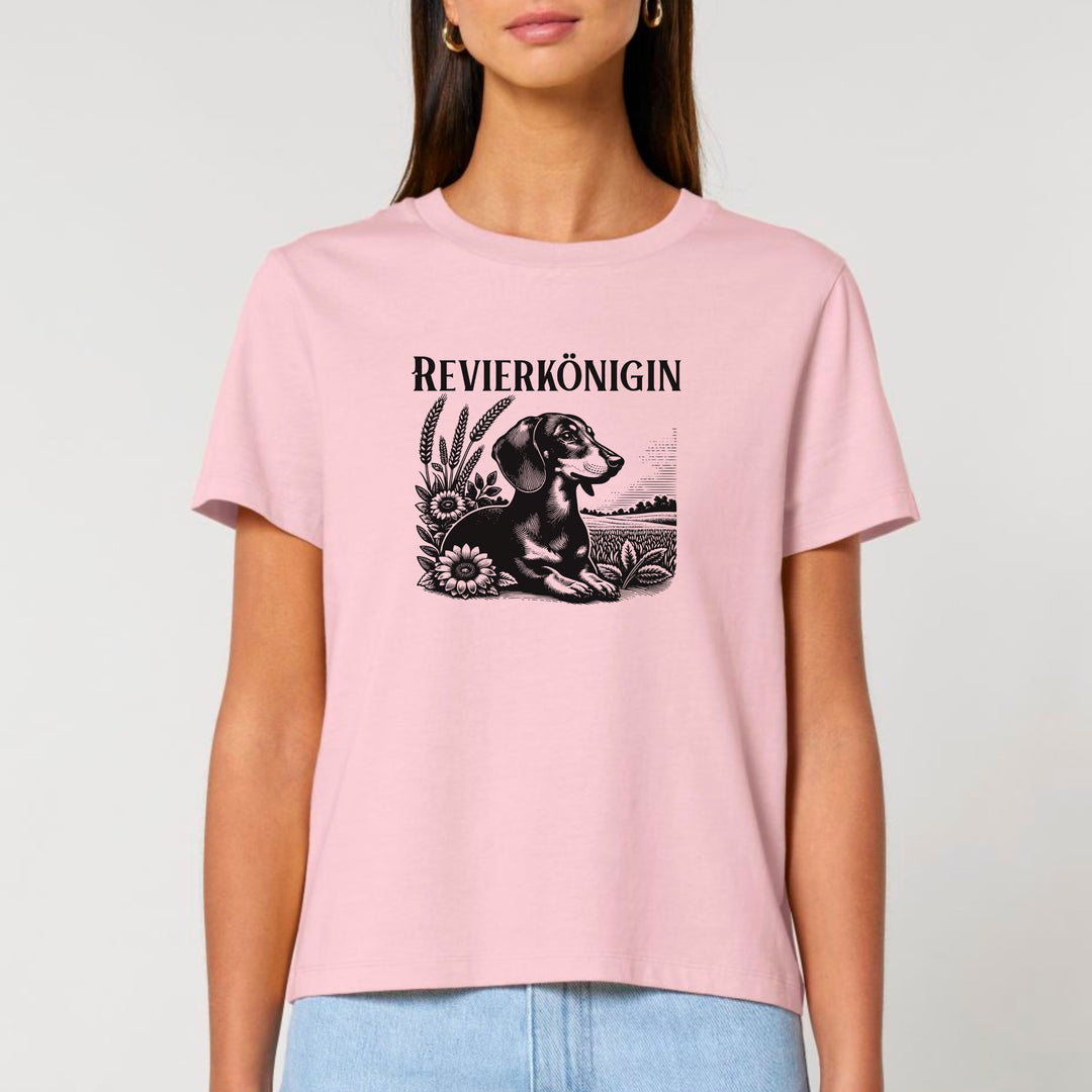 Revierkönigin (Kurzhaar) - Bio Frauen T-Shirt