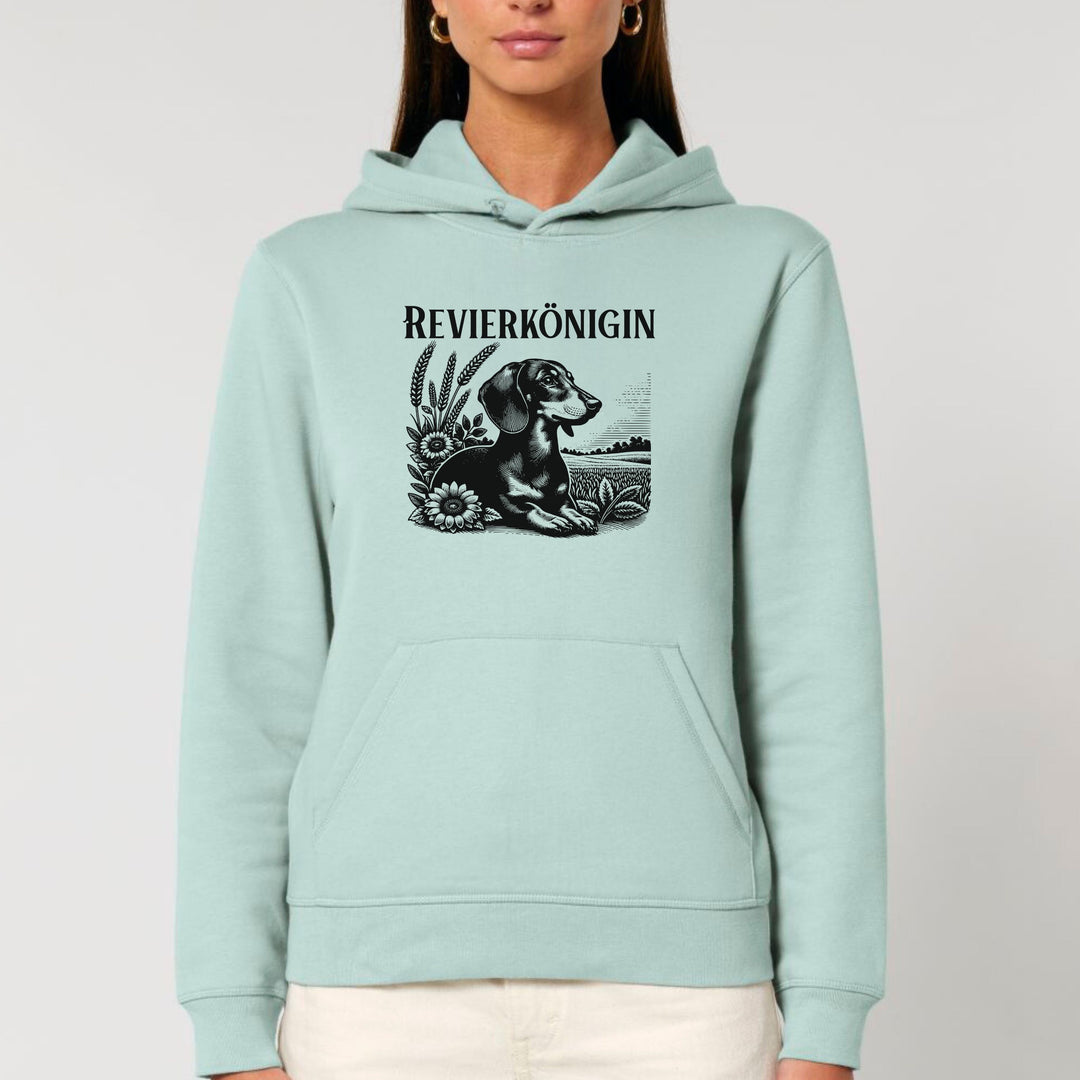 Revierkönigin (Kurzhaar) - Bio Unisex Hoodie