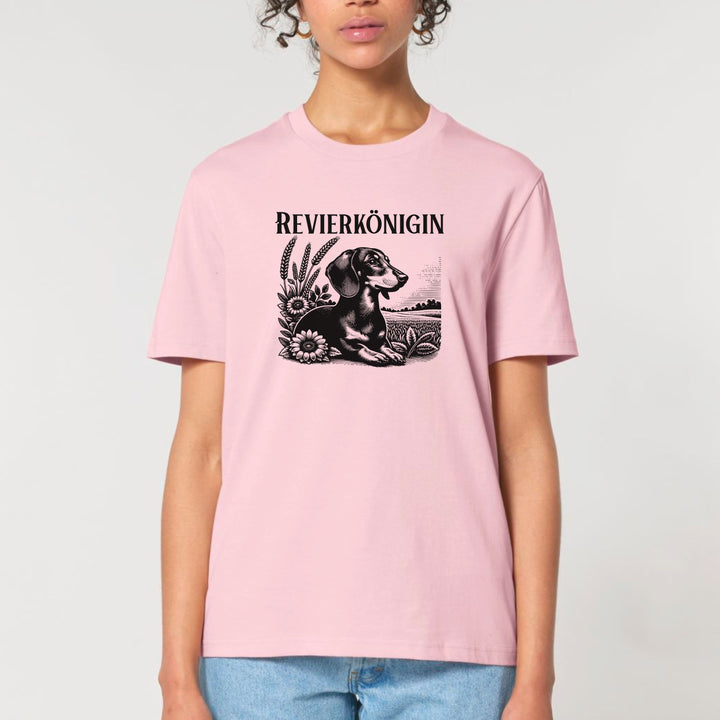 Revierkönigin (Kurzhaar) - Bio Unisex T-Shirt