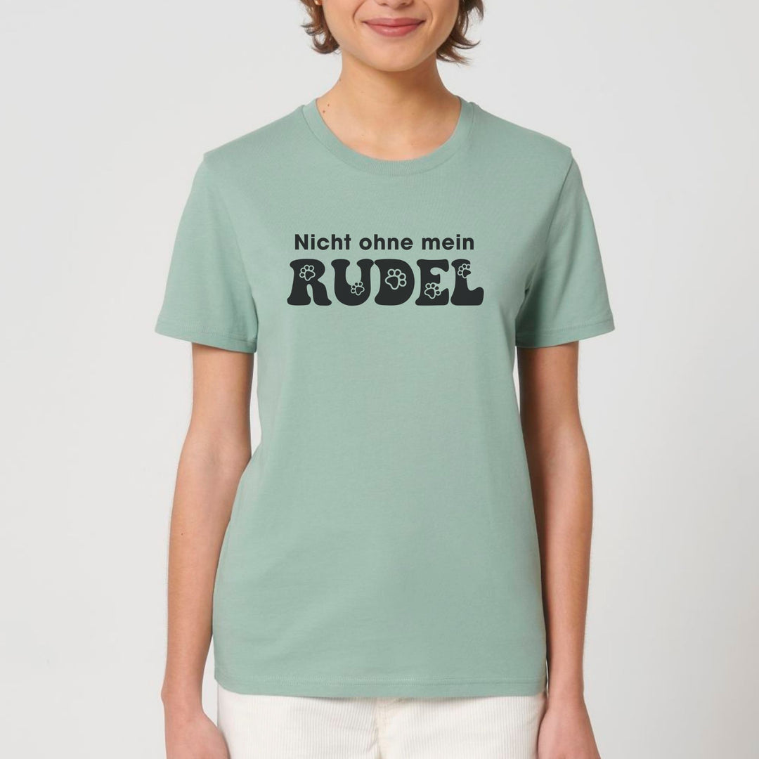 Nicht ohne mein Rudel - Bio Unisex T-Shirt