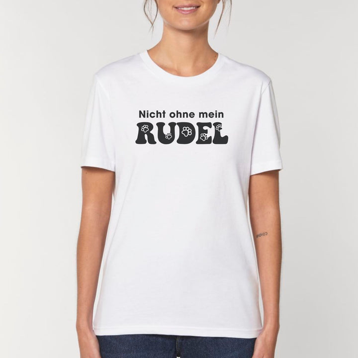 Nicht ohne mein Rudel - Bio Unisex T-Shirt