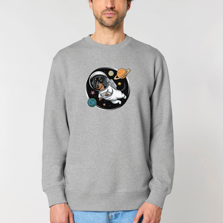 Spacedackel (Kurzhaar) - Bio Unisex Sweatshirt