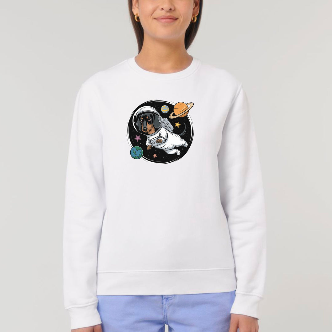 Spacedackel (Kurzhaar) - Bio Unisex Sweatshirt