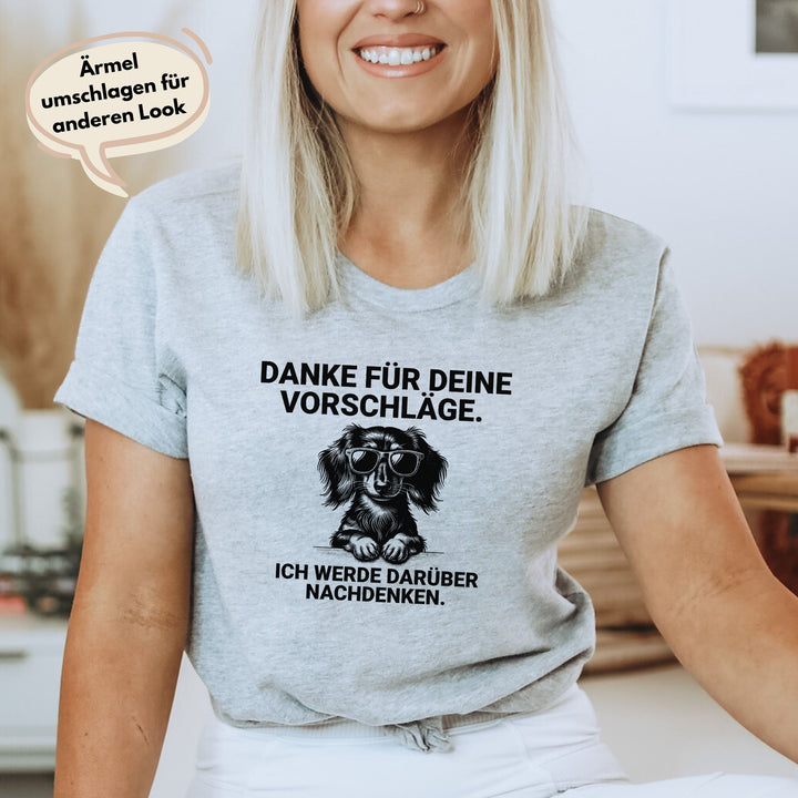 Vorschläge (Langhaar) - Bio Unisex T-Shirt