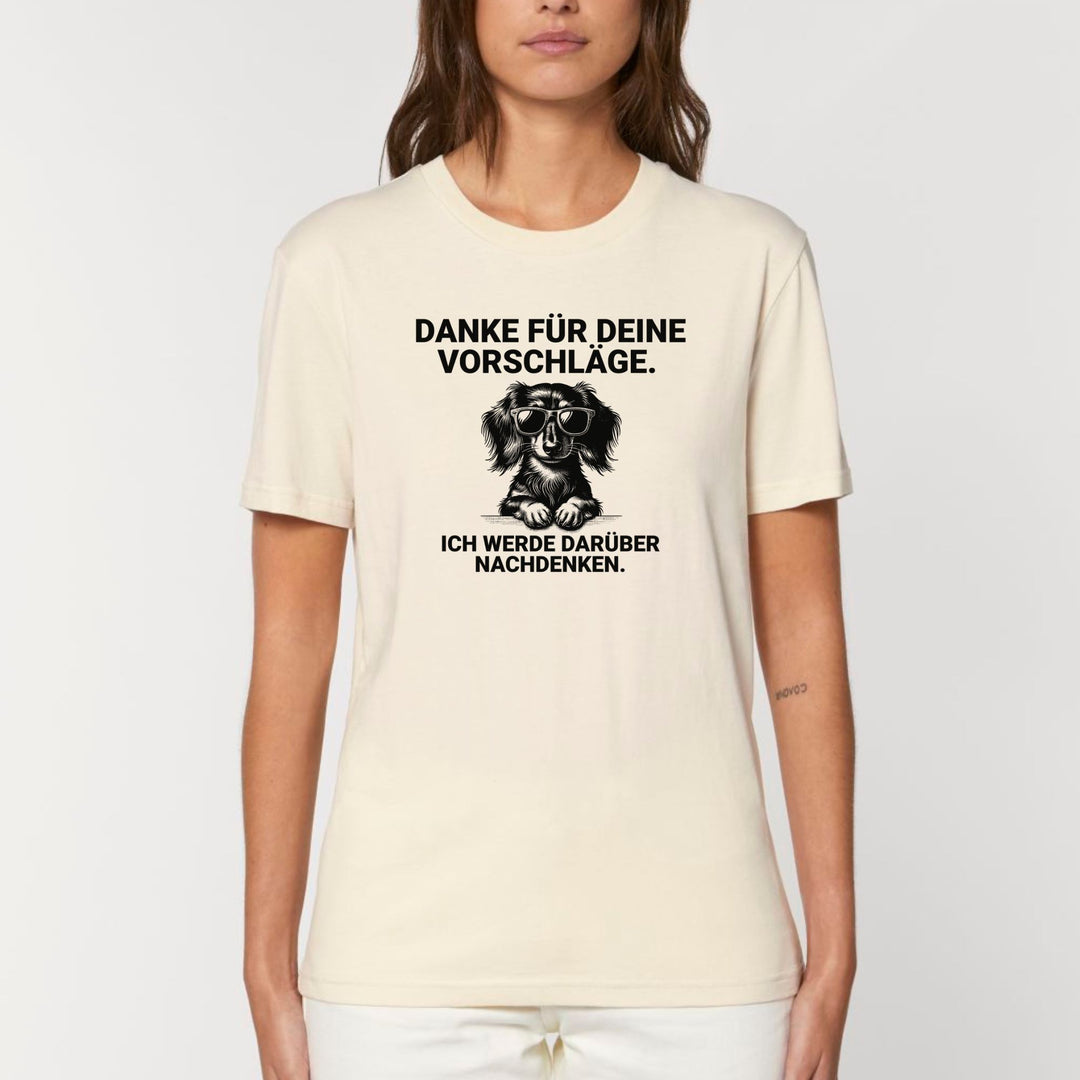 Vorschläge (Langhaar) - Bio Unisex T-Shirt