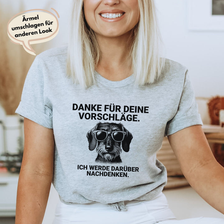 Vorschläge (Rauhaar) - Bio Unisex T-Shirt