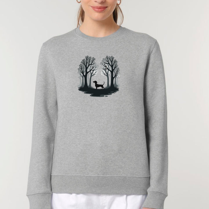 Dackelshirts Walddackel (Kurzhaar) - Bio Unisex Sweatshirt