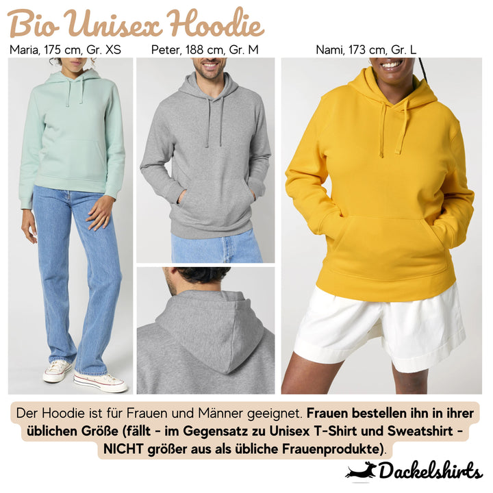 Dackelclub (Rauhaar) - Bio Unisex Hoodie