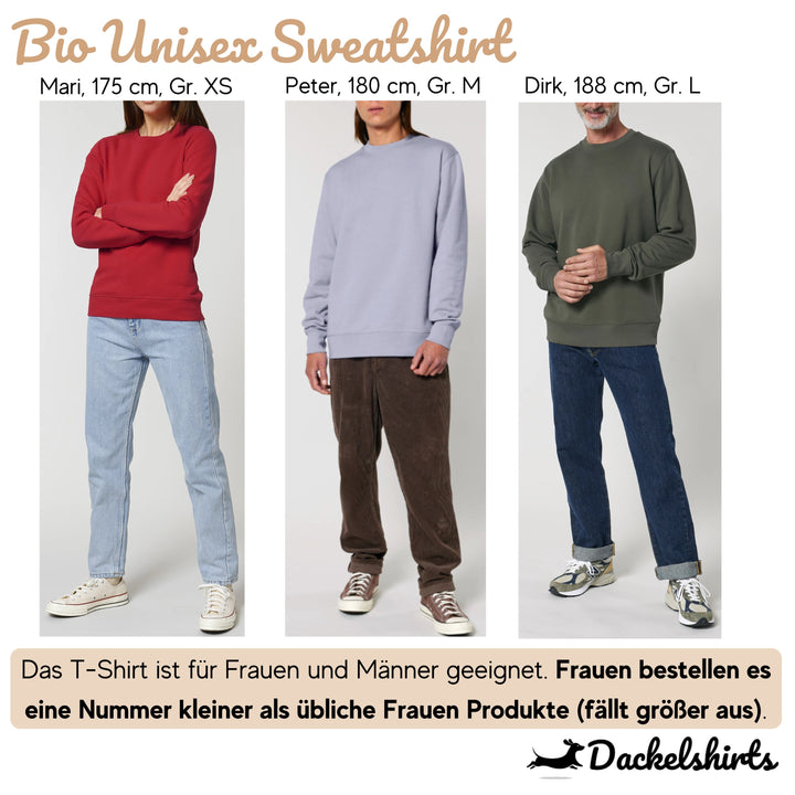 Dackelshirts Nein (Kurzhaar) - Bio Unisex Sweatshirt